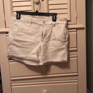 American Eagle White Shorts